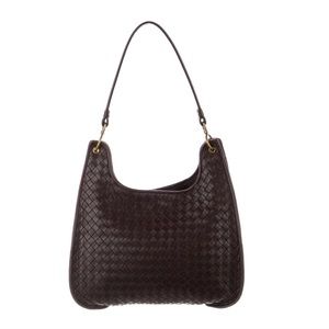 BOTTEGA VENETA
Intrecciato Weave Leather Hobo Bag